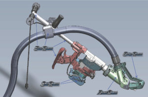 Here are some of the patented DustRam® Equipment manufactured by DustRam LLC designed to fit a Bosch® 11264 EVS Chipping Hammer.