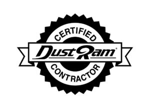 Always look for the Certified DustRam® Contractors seal when shopping for a dustless tile removal specialist.